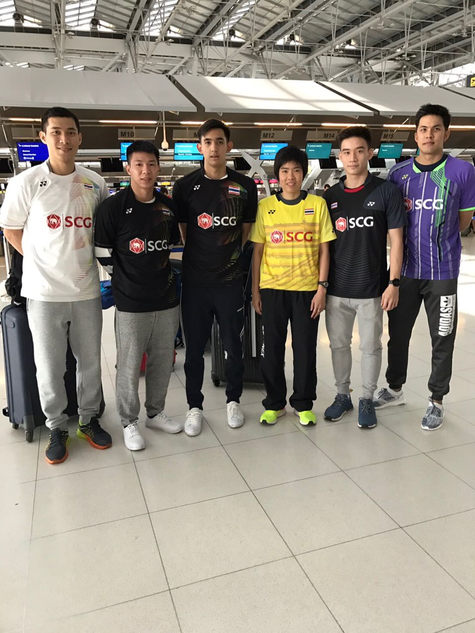 ทัพนักกีฬาไทยเดินทางไปเข้าร่วม การแข่งขันแบดมินตัน รายการ China Masters 2017