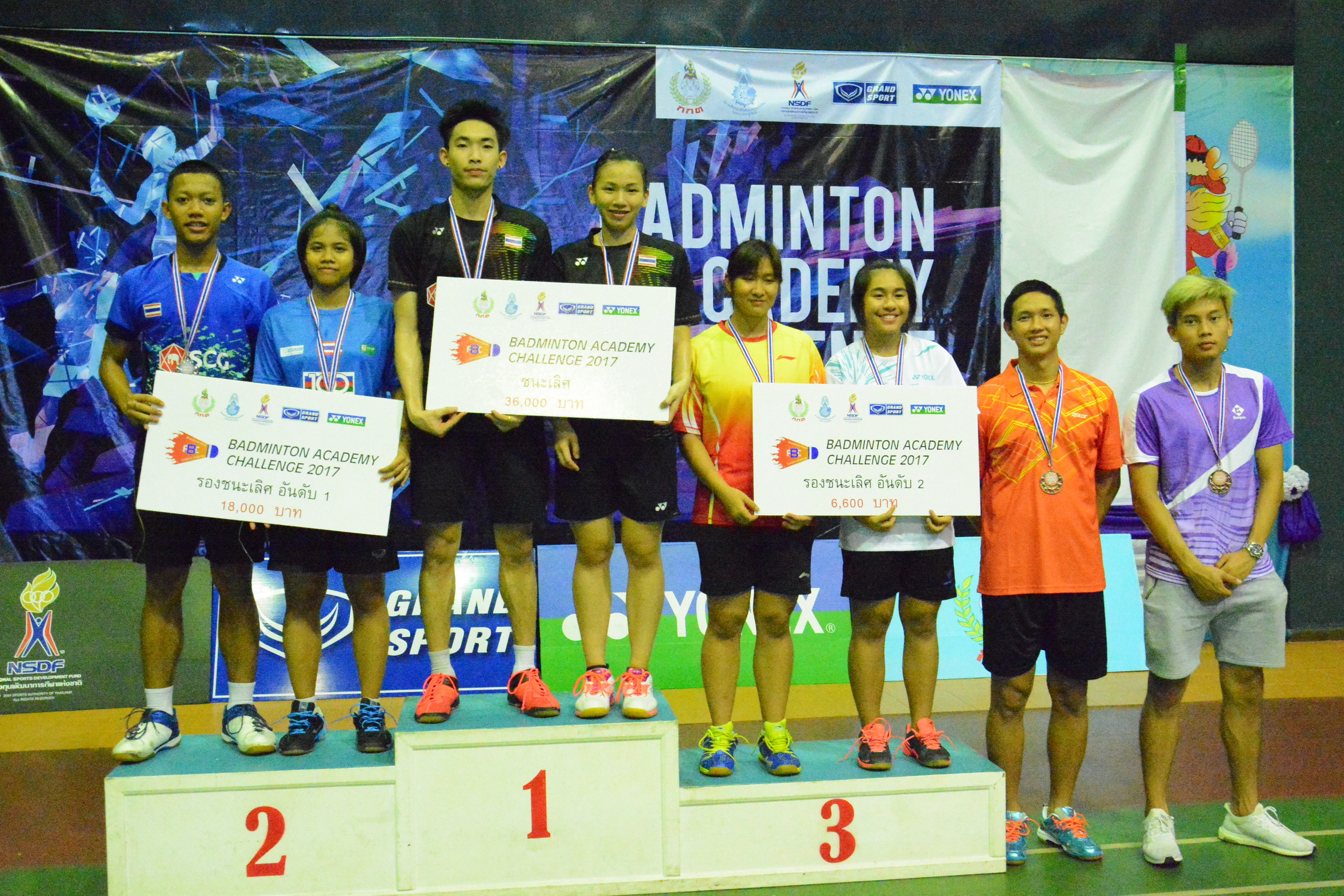 สรุปผล Badminton Academy Challenge สนามที่ 2 จังหวัดนครสวรรค์ รอบชิงชนะเลิศ