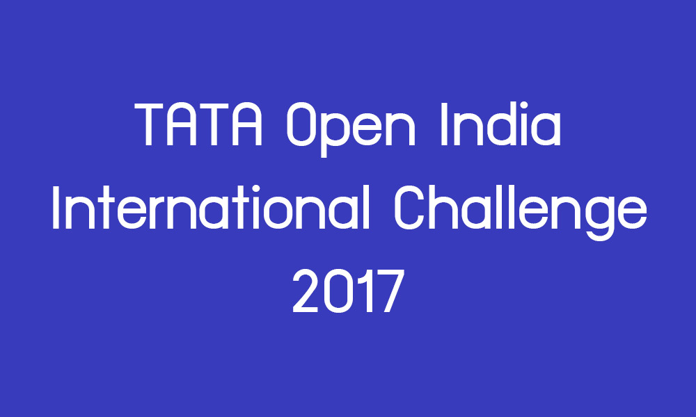 TATA Open India International Challenge 2017 ไทยคว้าแชมป์สองประเภท