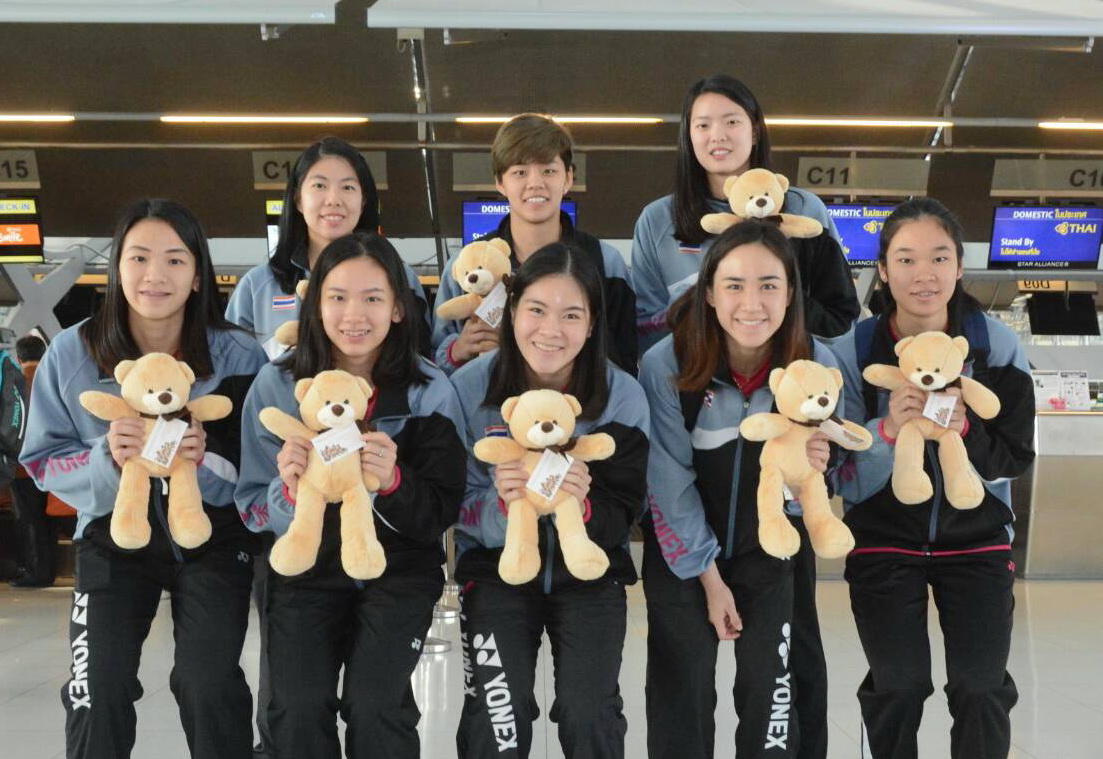 ทีมแบดหญิงของไทย ชนะ ทีมฟิลิปปินส์ 5-0 คู่ รอบแบ่งกลุ่มแมทช์แรก ในแบดเอเชียทีมฯ