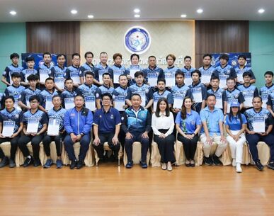 ประกาศผู้สำเร็จการอบรมหลักสูตรผู้ฝึกสอนกีฬาแบดมินตัน License C ประจำปี 2566 ณ องค์การบริหารส่วนจังหวัดชลบุรี