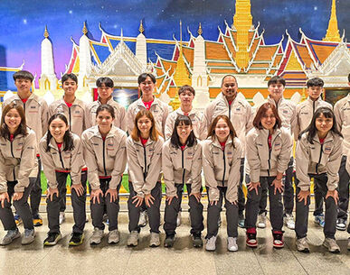 ทัพแบดมินตันเยาวชนไทยบินลัดฟ้าสู่อินโดนีเซียลุยศึกเยาวชนชิงแชมป์เอเชีย 2024 