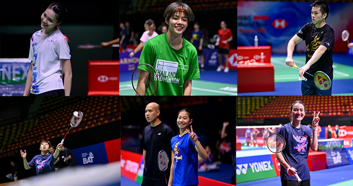 โค้งสุดท้าย! ทัพแบดมินตันไทยลงซ้อมสนามจริง ก่อนลุยศึก โค้งสุดท้าย! ทัพแบดมินตันไทยลงซ้อมสนามจริง ก่อนลุยศึก