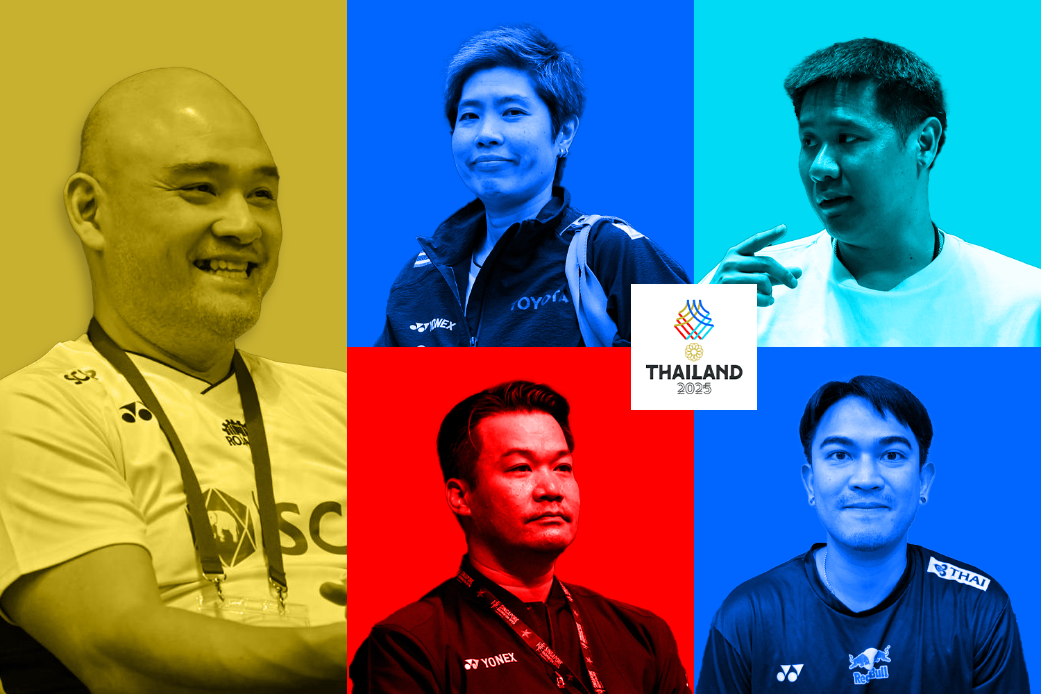 ประกาศรายชื่อเจ้าหน้าที่ประจำทีมแบดมินตันทีมชาติไทยชุด 