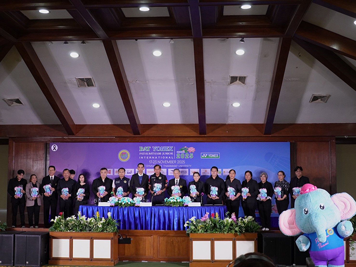 พร้อมระเบิดศึกขนไก่ปทุมธานี จูเนียร์ อินเตอร์ซีรี่ย์ 17-23 พ.ย.68 ทดสอบความพร้อมสนามแข่งก่อนซีเกมส์ 2025 