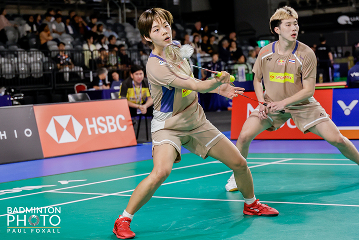 “โอโม่-ปอป้อ” โชว์ฟอร์มดุ! ต้อนคู่เจ้าภาพ 2 เกมรวด ลิ่วรอบสองแบดมินตันอินเดีย