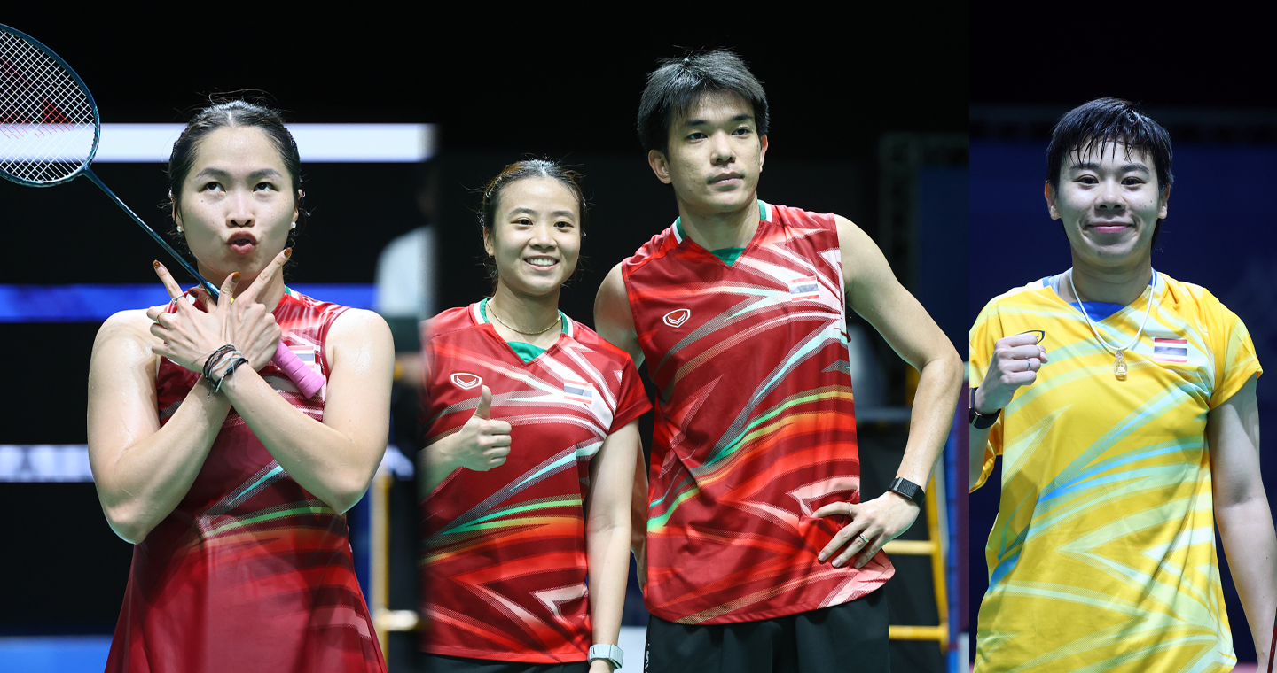 แบดมินตันไทย การันตีเหรียญ 4 เหรียญทองแดงซีเกมส์ 2025  