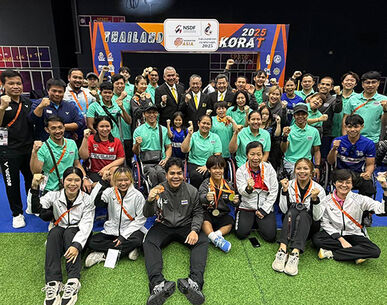 "โปเต้" ณัฐพงษ์ คว้าดับเบิ้ลแชมป์แบดมินตันคนพิการชิงแชมป์เอเชีย