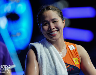 เมย์ รัชนก โชว์ฟอร์มดุ! ต้อนขาดลอยผ่านเข้ารอบ 2 แบดมินตันไชน่า มาสเตอร์ส 