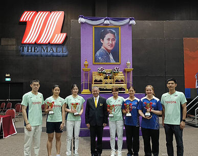 ศาริสา-พัทธรินทร์ แท็กทีมสุดแกร่ง! คว้าชัยหญิงคู่ U19 แบดมินตัน "เดอะมอลล์ แชมเปี้ยนชิพ 2025"