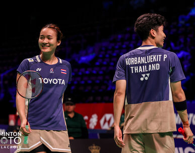 แบดมินตันไทย พ่ายเรียบจอดรอบแรก เดนมาร์ก โอเพ่น