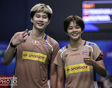 "โอโม่-ปอป้อ" สุดแกร่ง! ทุบคู่อินโดลิ่วชิง แบดมินตันไซเอ็ด โมดี้