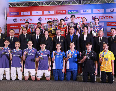 "เม" ศุภนิดา หืดจับ! คว้าแชมป์หญิงเดี่ยว แบดมินตันชิงแชมป์ประเทศไทย 2568 