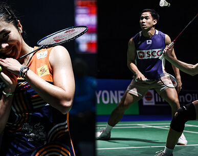 ทัพขนไก่ไทยประเดิมหรู! "เมย์" รัชนก - "บาส-เฟม" กอดคอลิ่วรอบสองแบดมินตัน อินเดีย โอเพ่น 