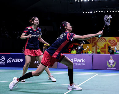 "แพท-กัสจัง" โชว์ฟอร์มกระหึ่มโค่นมือ 2 ไชนีสไทเป ทะลุรอบสองแบดมินตันอินโดนีเซีย มาสเตอร์ส