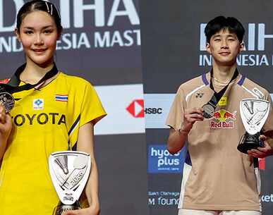 "พิ้งค์-อิคคิว" สุดต้าน! คว้ารองแชมป์แบดมินตันอินโดนีเซีย มาสเตอร์ส