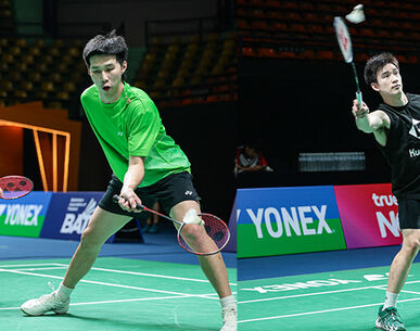 ทัพแบดมินตันไทยลงซ้อมสนามจริงก่อนลุยศึกไทยแลนด์ มาสเตอร์ส  "ปอป้อ-โอโม่" ตั้งเป้าลุ้นแชมป์ในบ้าน