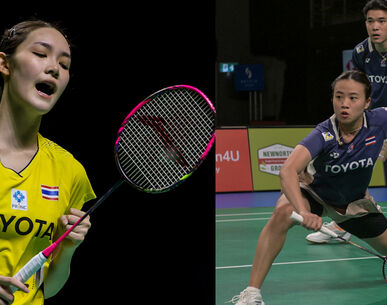 "พิ้งค์-พิชฌามลณ์" ฟอร์มดุ! ทะลุรอบสองสวิส โอเพ่น พร้อมควง "พี-โอโม่" และ "ไตเติ้ล-เจน" คว้าชัยถ้วนหน้า