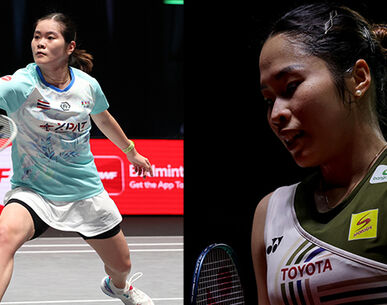 "ครีม" ฉลุยรอบสอง! "เมย์ รัชนก" พลาดท่าจอดป้ายรอบแรก แบดชิงแชมป์เอเชีย 2026