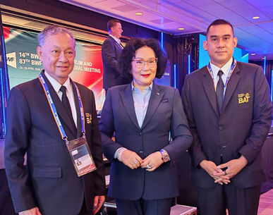 ไทยโชว์ศักยภาพ! "พล.อ.อ.มณฑล" พบปะผู้นำแบดมินตันทั่วโลก ในงาน BWF Forum 2026 ปูทางความร่วมมือระดับอินเตอร์