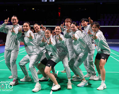 จบรองแชมป์กลุ่ม! แบดมินตันหญิงไทยพ่ายเกาหลีใต้ 0-5 ลิ่วรอบ 8 ทีม อูเบอร์ คัพ 2026